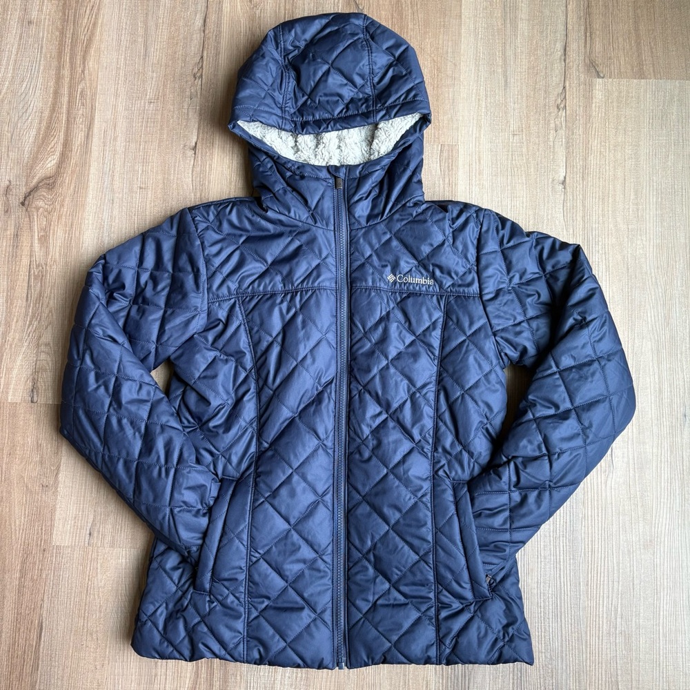 Columbia Women's Copper Crest Hooded Jacket - Navy